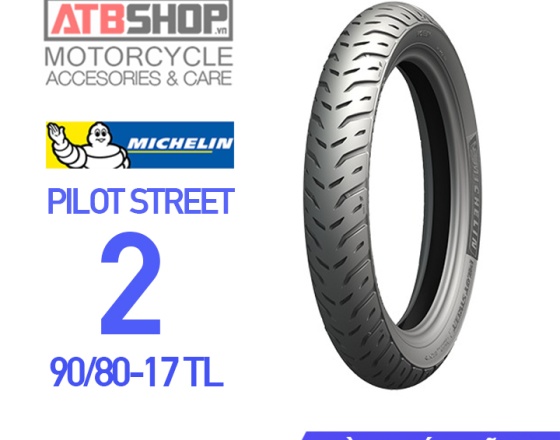 Vỏ xe Michelin Pilot Street 2 90/80-17